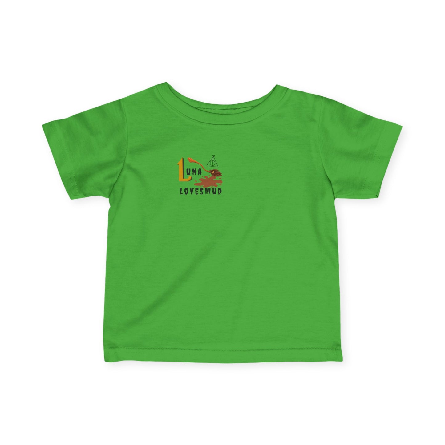Family Matching Set-Magic Theme-"Luna Loves Mud" Baby/Toddler Tee (Ages 6-24 Months)