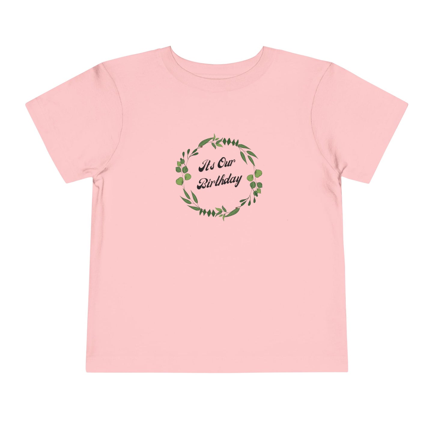 Birthday Twins Tee — "It’s Our Birthday" Nature Design for Kids aged 2-5 Years