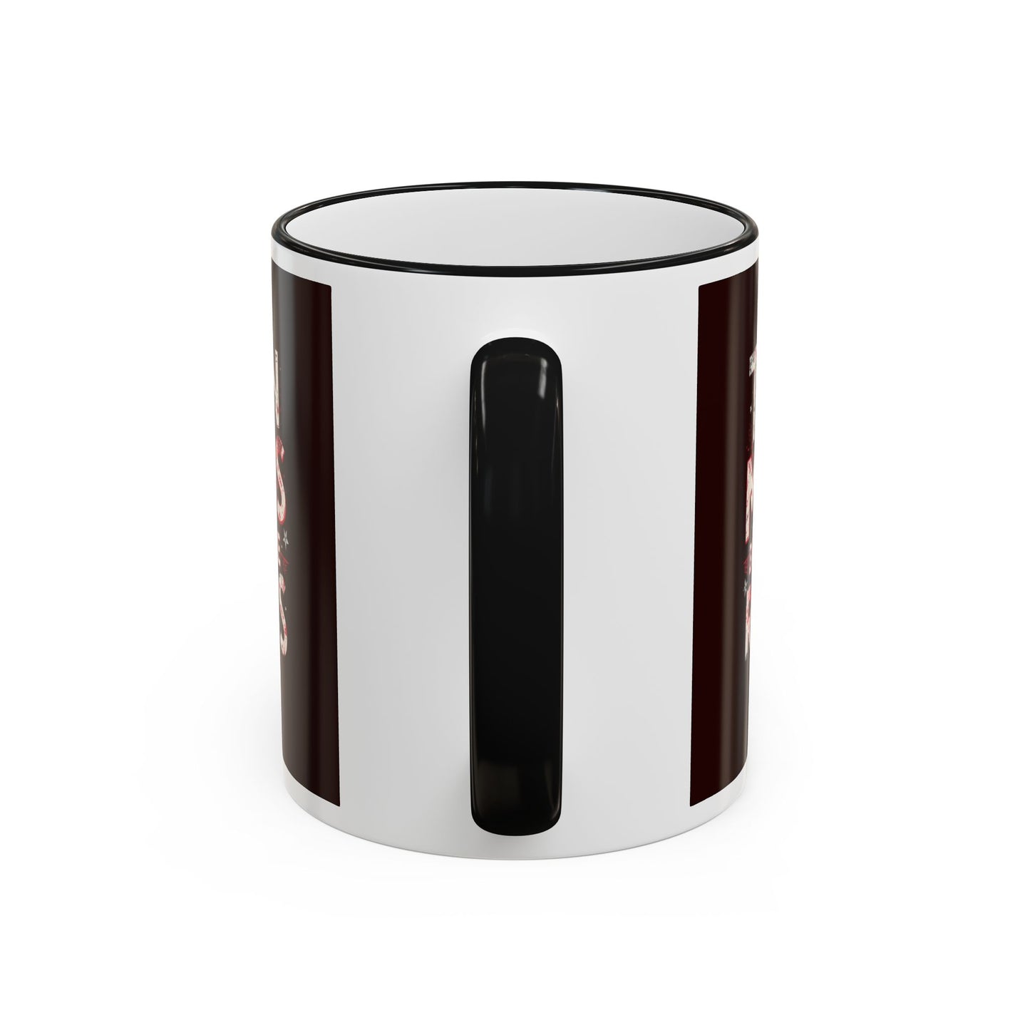 Twin Moms Break the Rules-  Accent Rim & Handle Mug