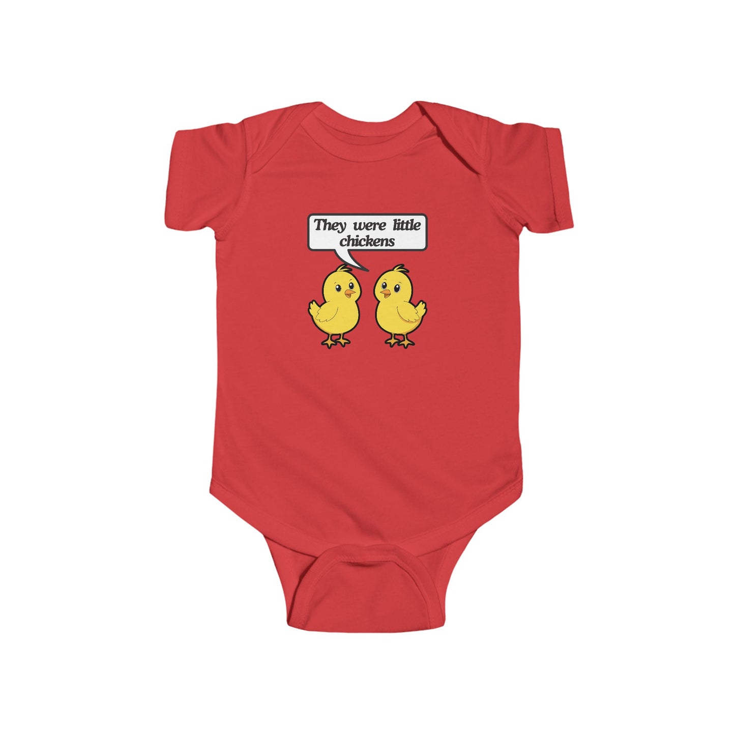 Twin Easter Bodysuit Set “They Were Little Chickens”