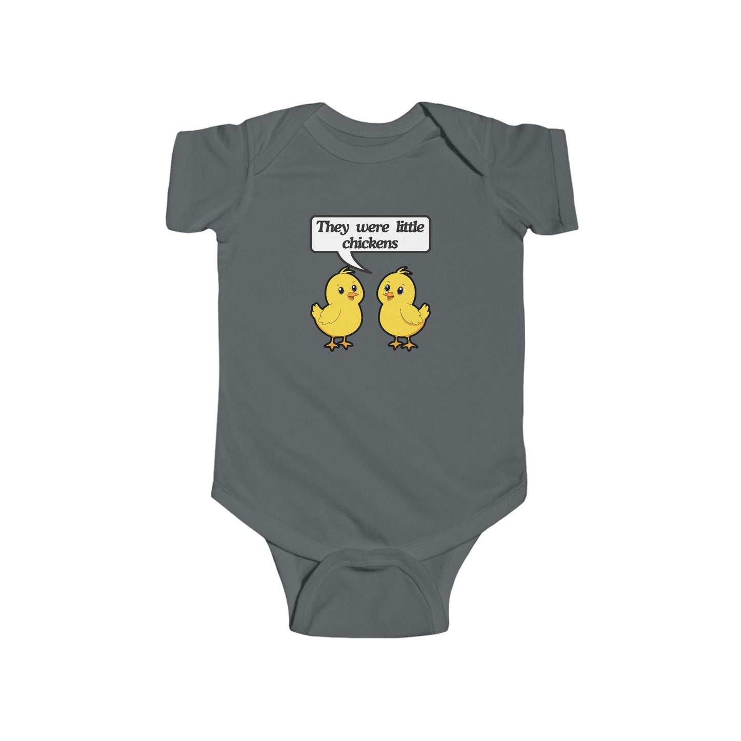 Twin Easter Bodysuit Set “They Were Little Chickens”