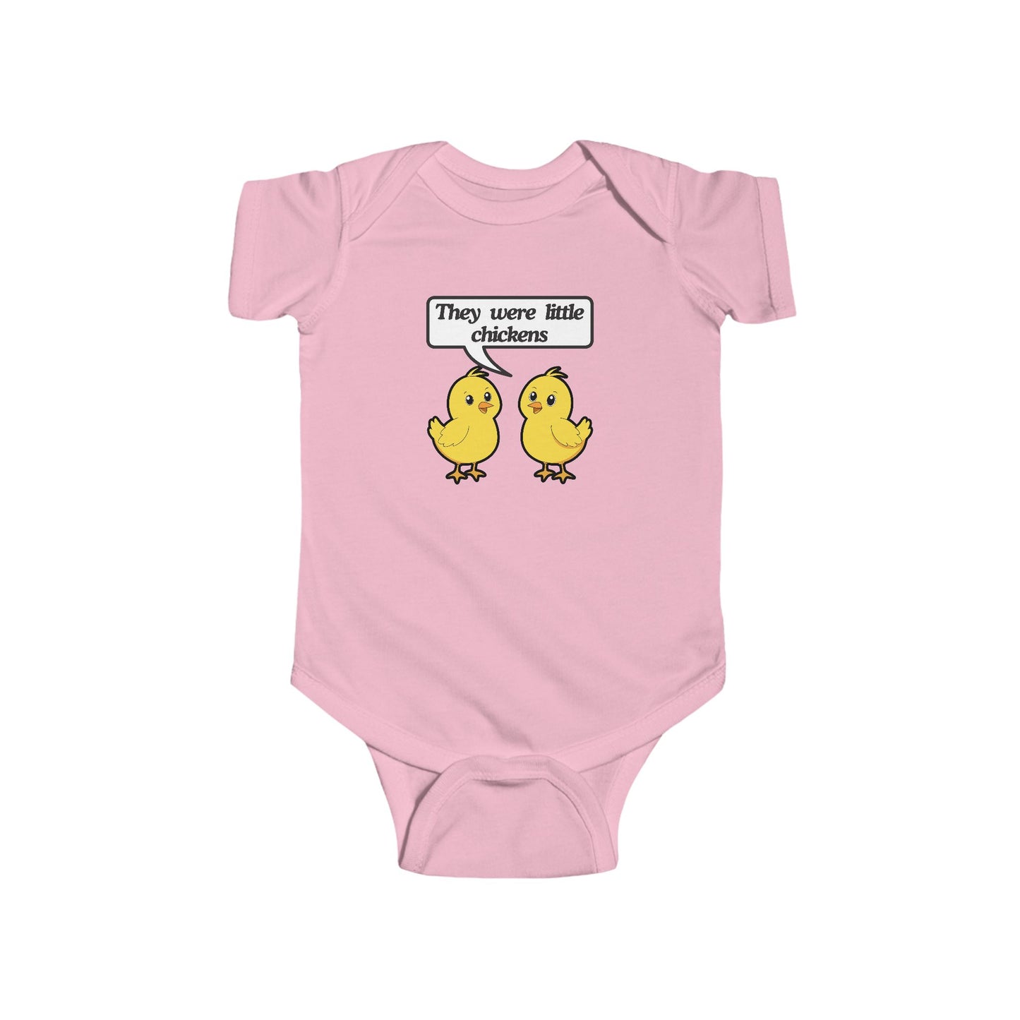 Twin Easter Bodysuit Set “They Were Little Chickens”