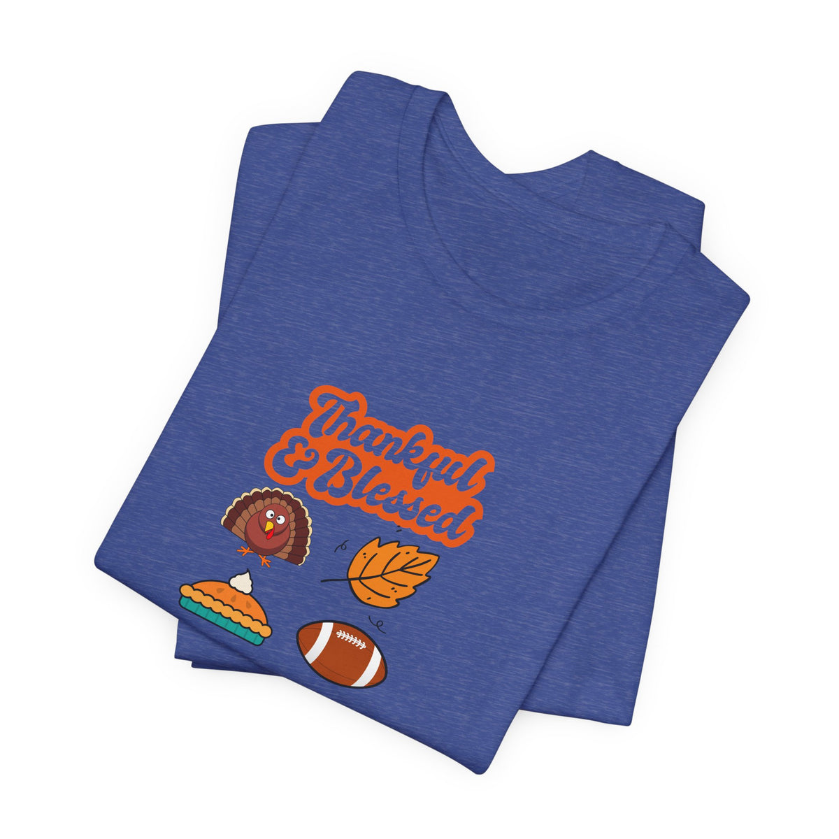 Thankful & Blessed Thanksgiving T-Shirt