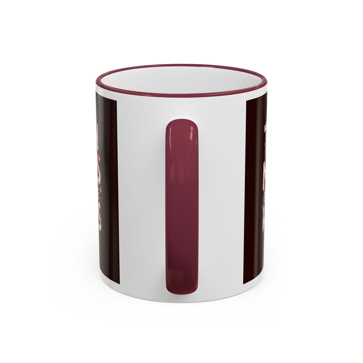 Twin Moms Break the Rules-  Accent Rim & Handle Mug