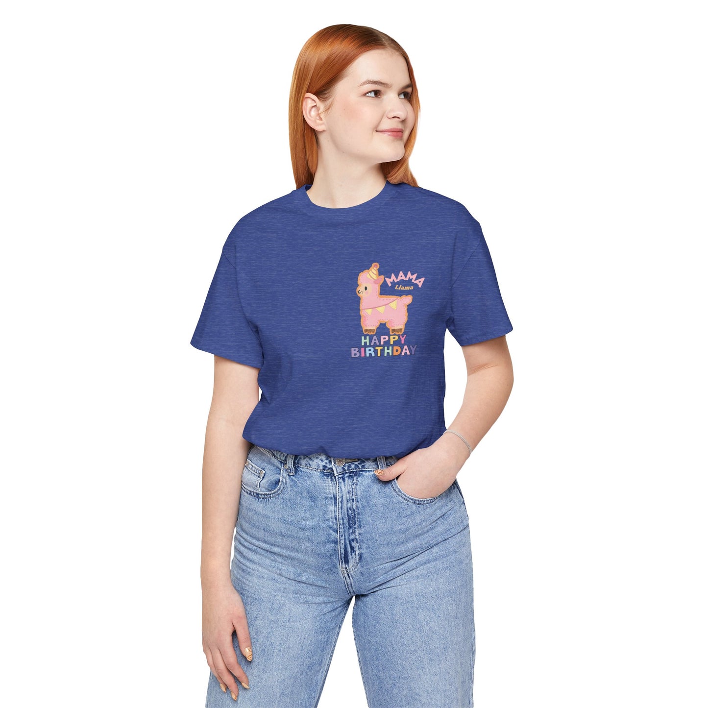 Mama Llama — 'Happy Birthday' Celebration T-Shirt