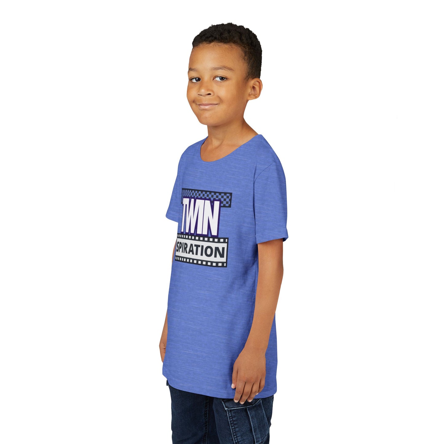 Teenage Twins T-Shirt — "TWINspiration" Graphic Tee for Twin Kids, Motivational Sibling Shirt