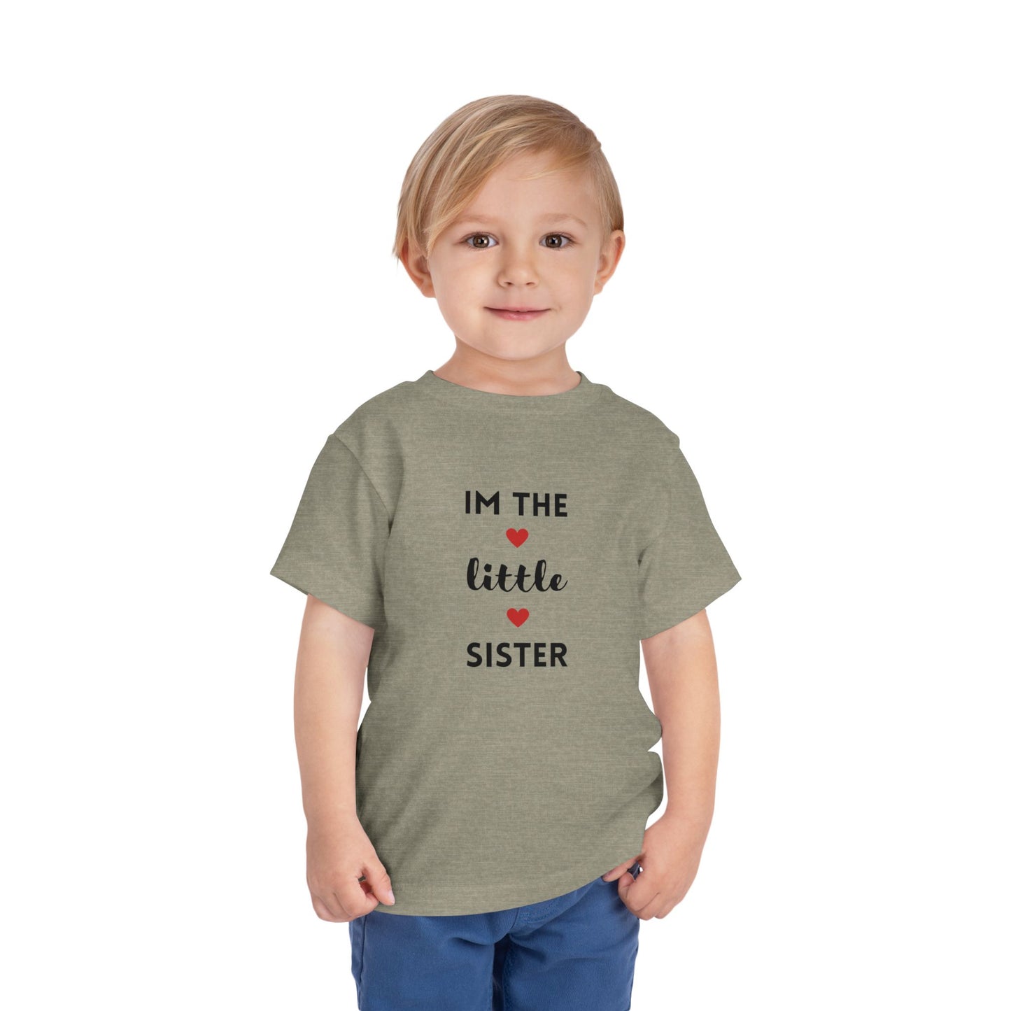 I'm the Little Sister- Sibling T-Shirt for Family Matching