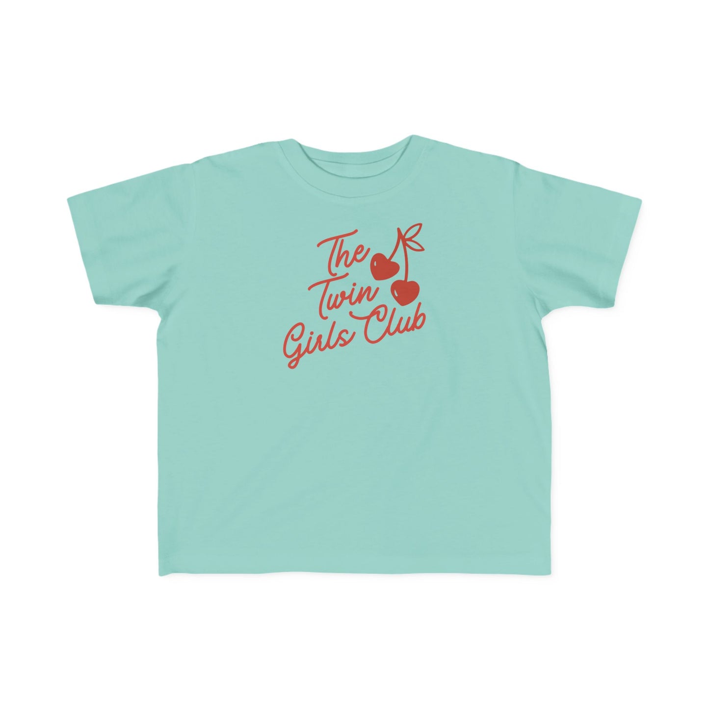 The Twin Girls Club- Twin Toddler/Infant- Cherry Graphic Kids Shirt