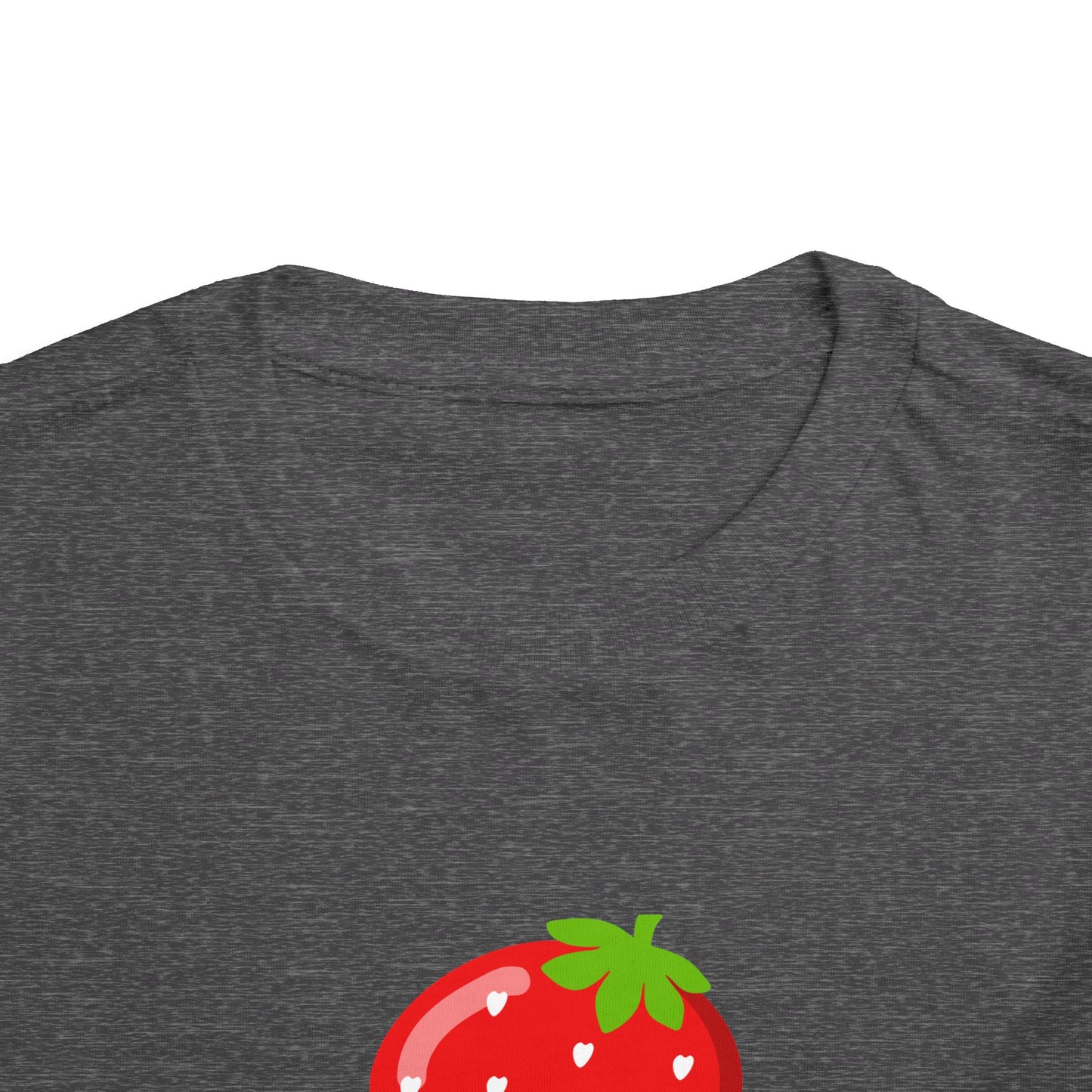 2 Cute Strawberry Toddler Tee – 2nd Birthday Shirt