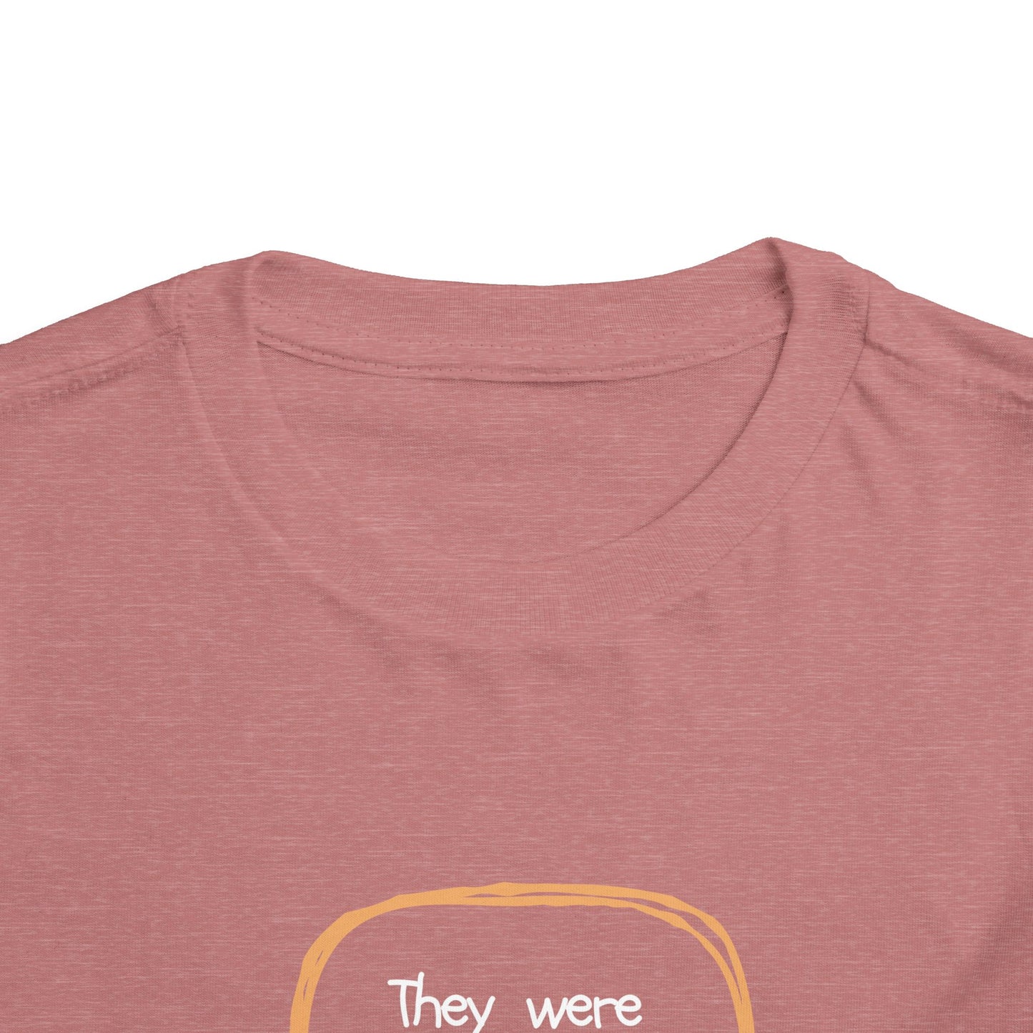 Toddler Tee — Cute Chick Cartoon "They Were Little Chickens" Easter Shirt