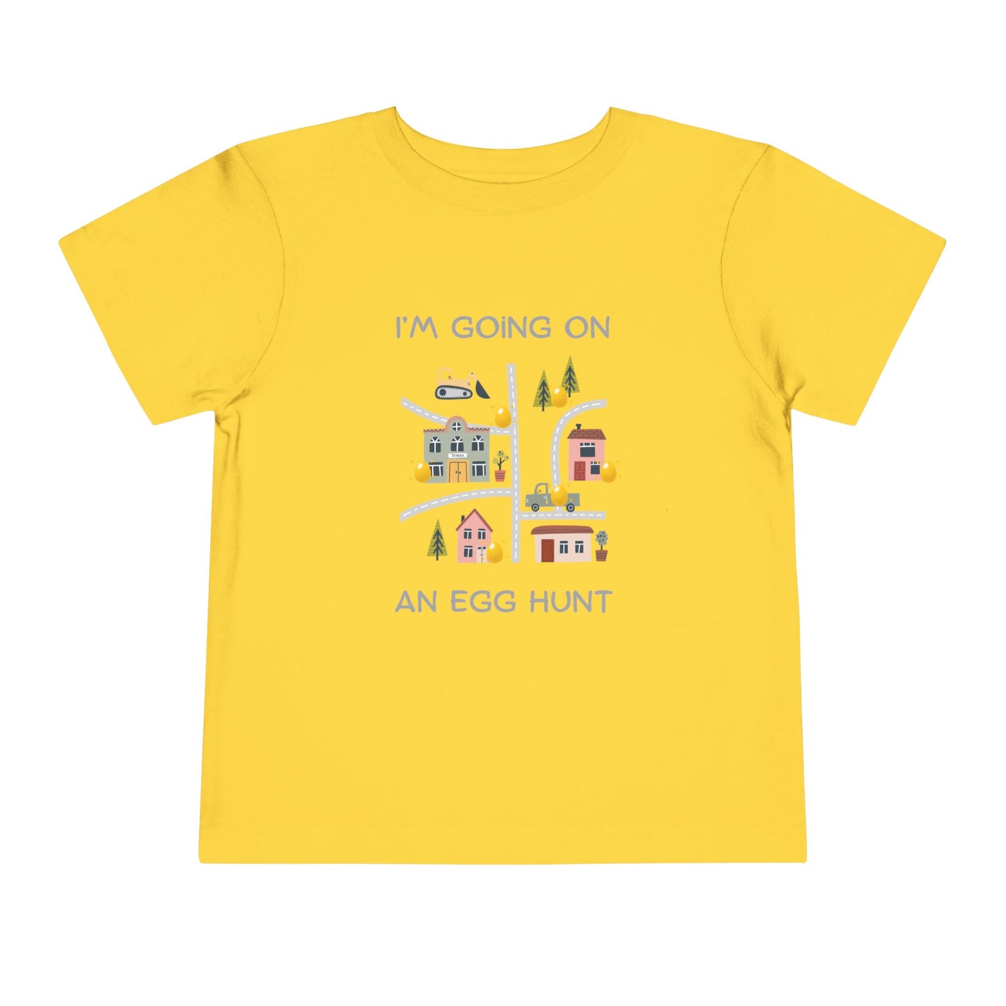 Toddler Tee — "I'm Going On An Egg Hunt" Easter Shirt