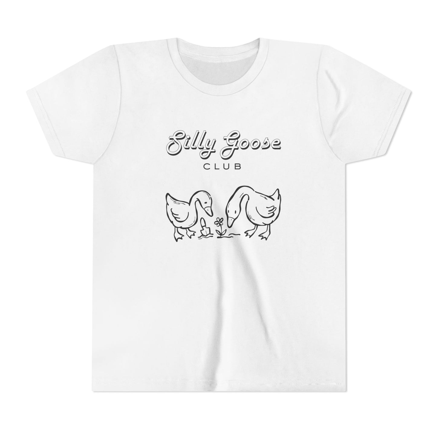 Silly Goose Club Youth Tee — Cute Kids Graphic T-Shirt