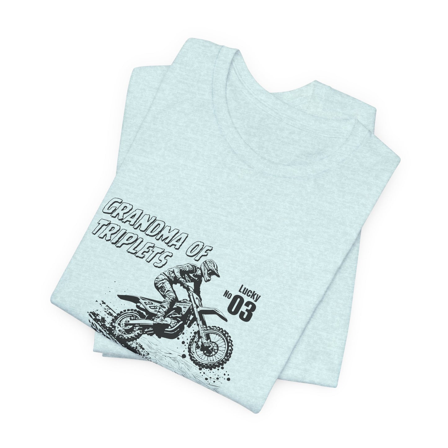Motocross Grandma Tee – “A Little Dirt Doesn’t Hurt” Vintage Dirt Bike Shirt
