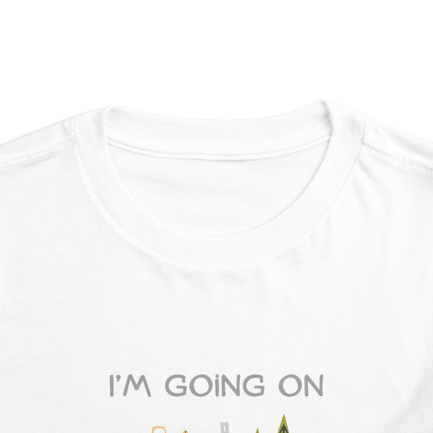 Toddler Tee — "I'm Going On An Egg Hunt" Easter Shirt