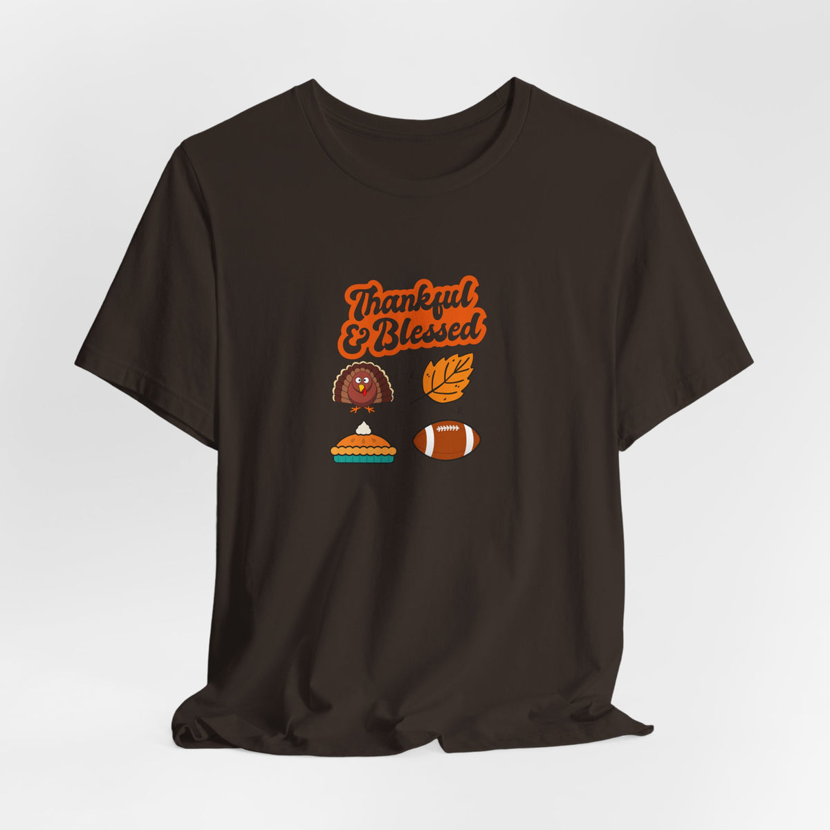 Thankful & Blessed Thanksgiving T-Shirt