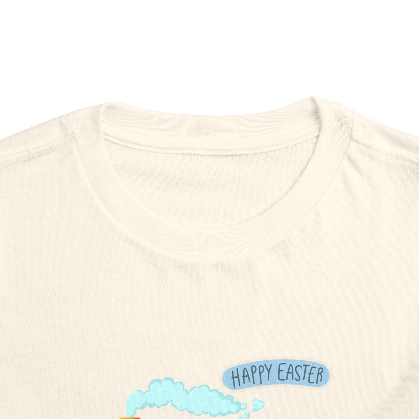 Toddler Easter Tee "Trained to carry lots of eggs" — Cute Train themed boy Shirt