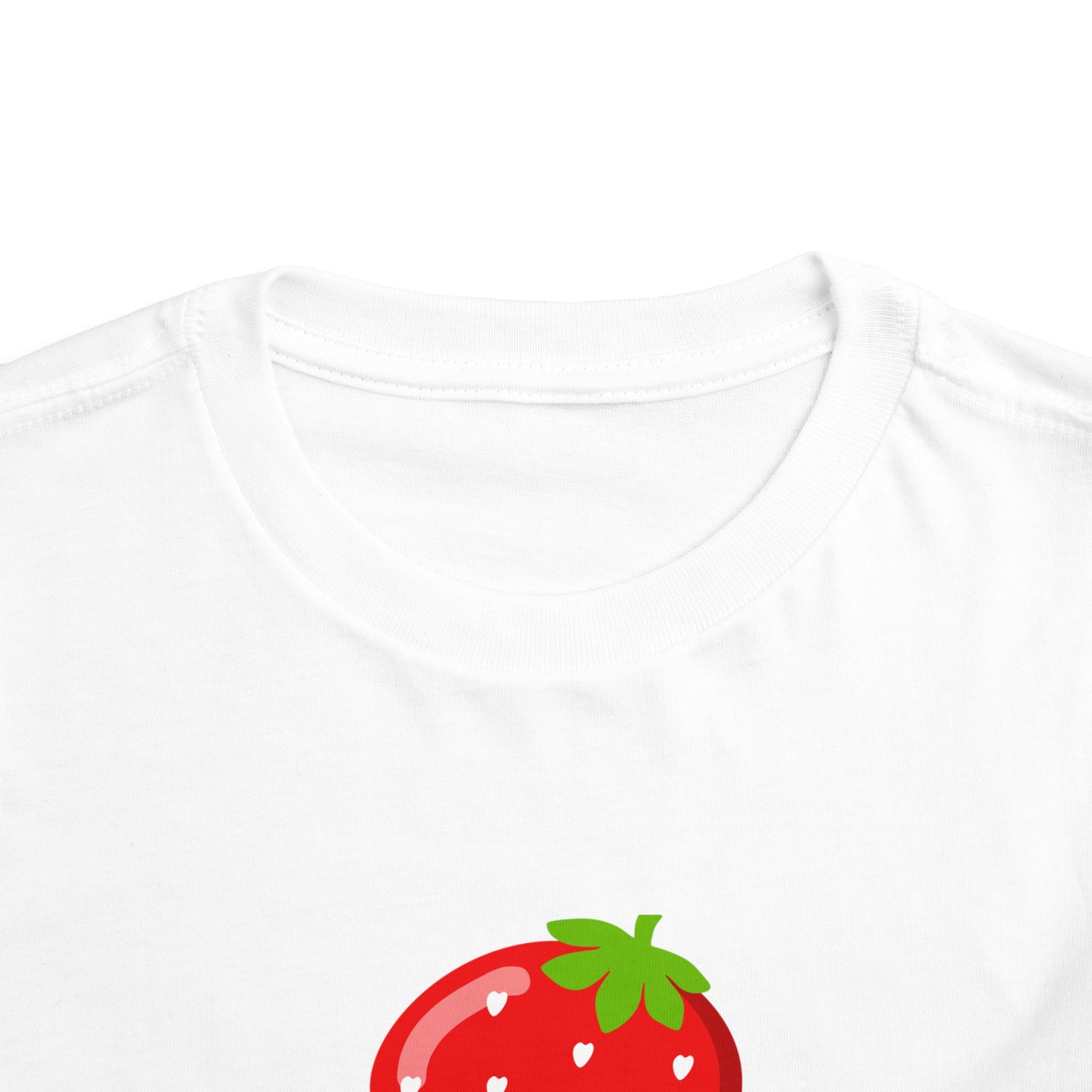2 Cute Strawberry Toddler Tee – 2nd Birthday Shirt