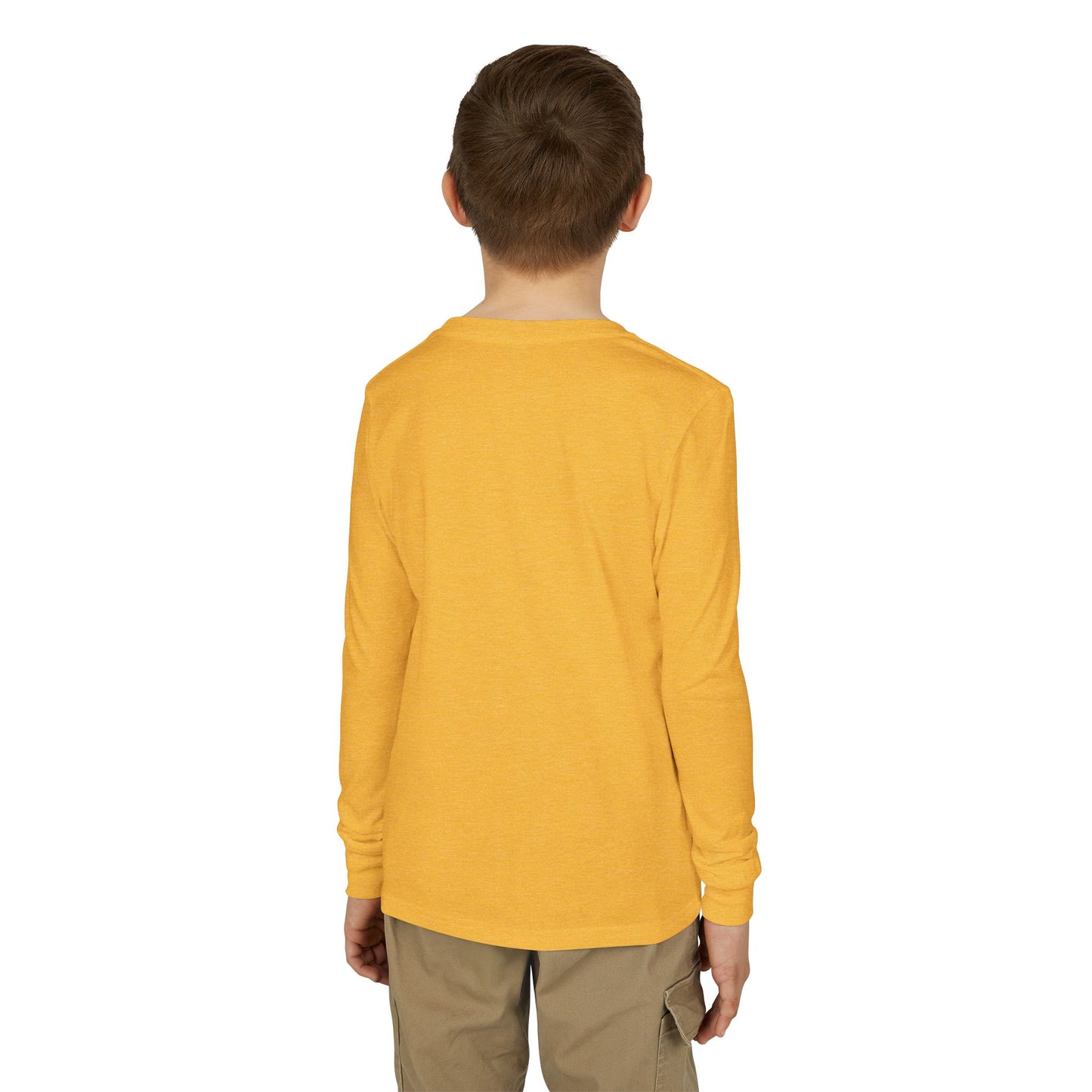 Youth Long Sleeve Tee — 'Trick or Triplets?' Ghosts Halloween Shirt
