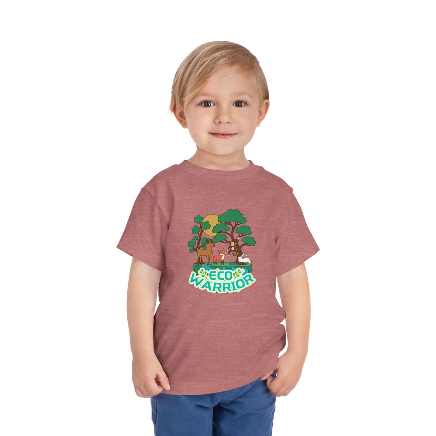 Toddler Tee — Eco Warrior Woodland Wildlife Kids' Shirt