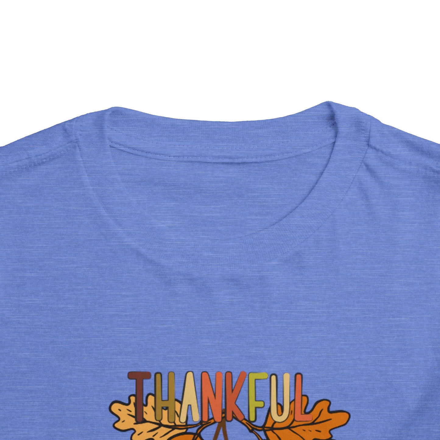 Thankful for My Twin Toddler Tee — Fall Acorn & Leaves Thanksgiving Shirt