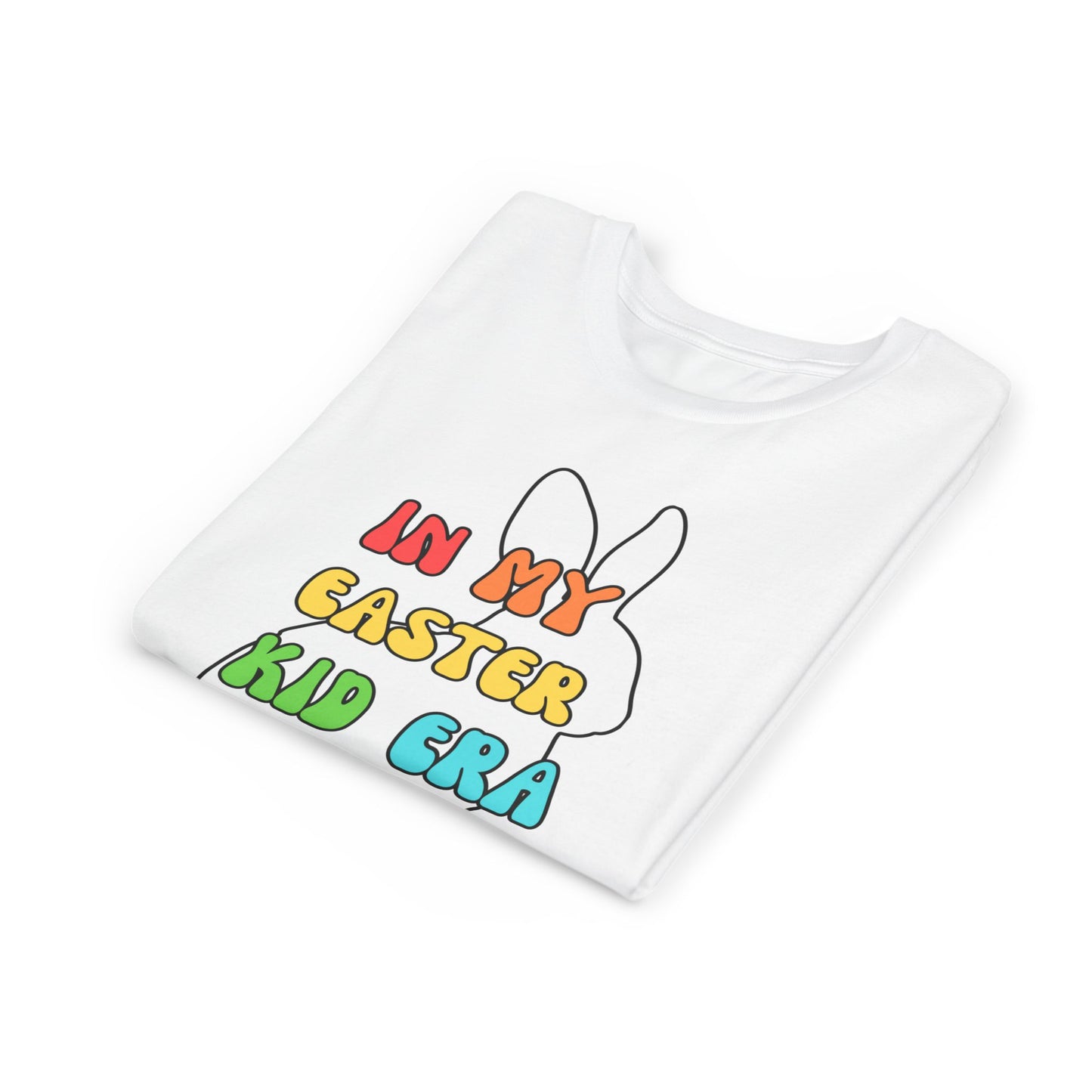 Youth Easter T-Shirt — "In My Easter Kid Era" Bunny Graphic