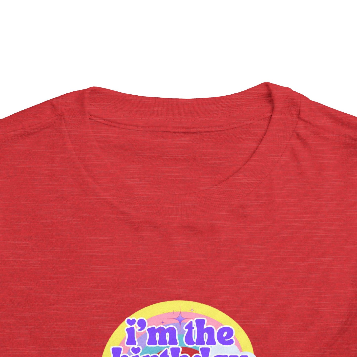 Birthday Girl Kids 2 to 5 years Tee — "I'm the Birthday Girl" Cat Unicorn Party Shirt