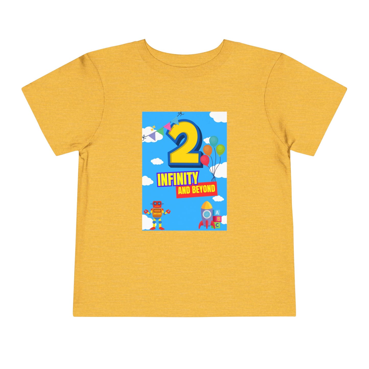 Toddler Second Birthday T-Shirt - 2 Infinity and Beyond
