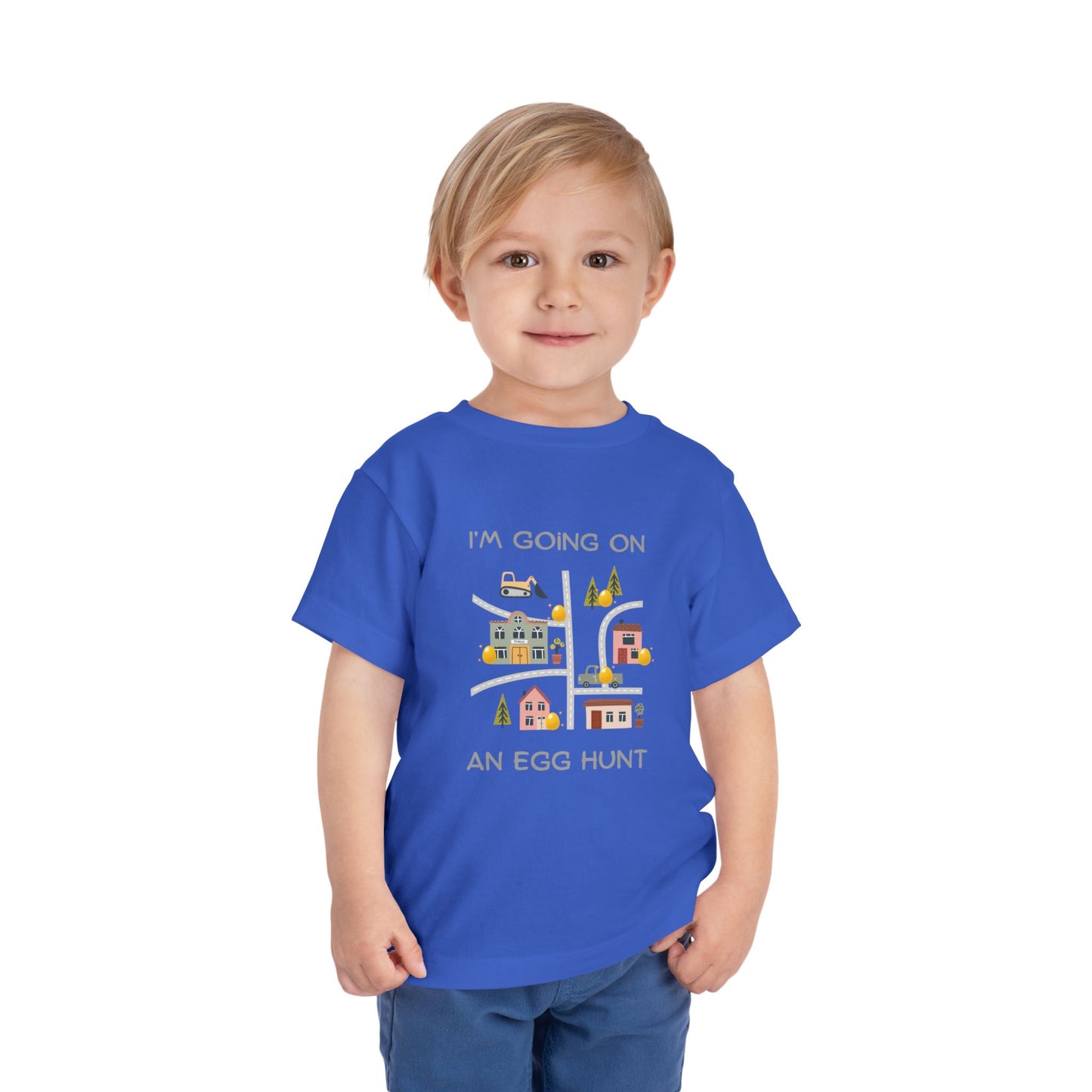 Toddler Tee — "I'm Going On An Egg Hunt" Easter Shirt