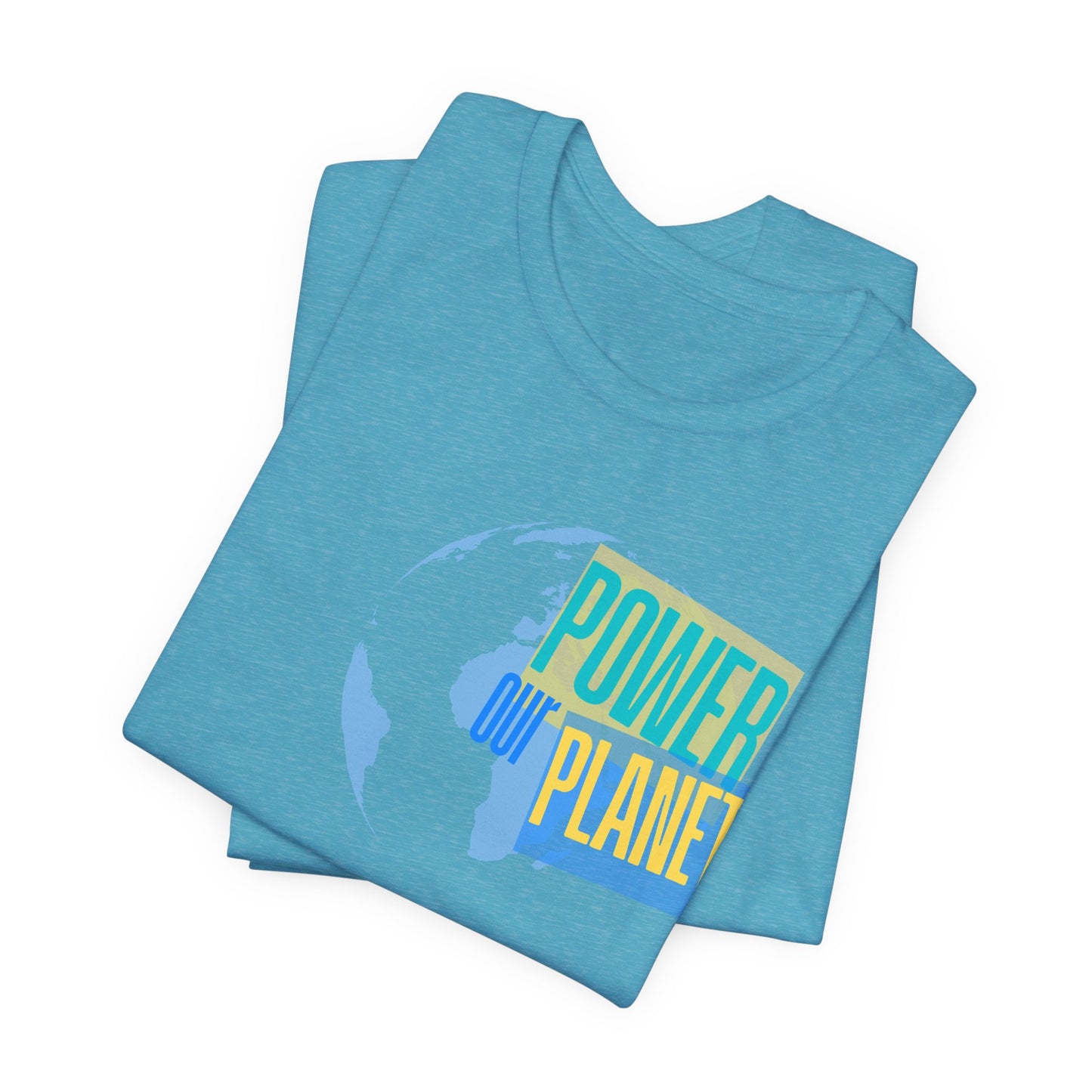 Our Power Our Planet T-Shirt — Earth Day Environmental Activist Tee