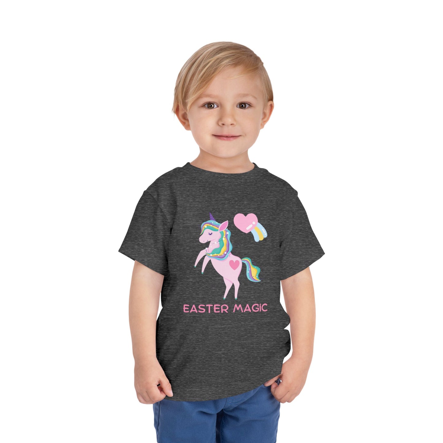 Easter Girl Magic Unicorn Toddler and Infant Tee