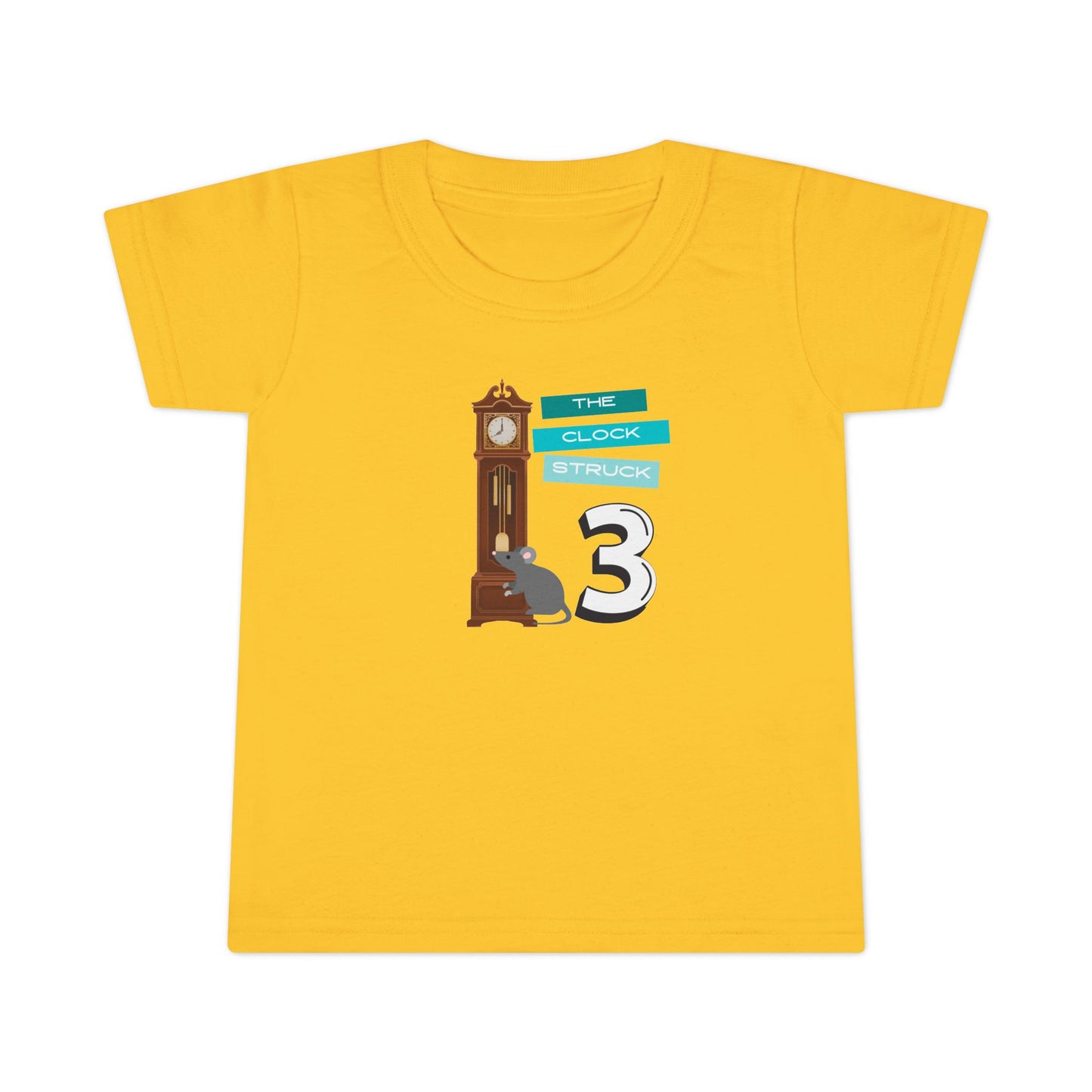 Family Matching Set- Nursery Rhymes- Hickory Dickory Dock- "The Clock Struck 3" Kids (Ages 2-6)