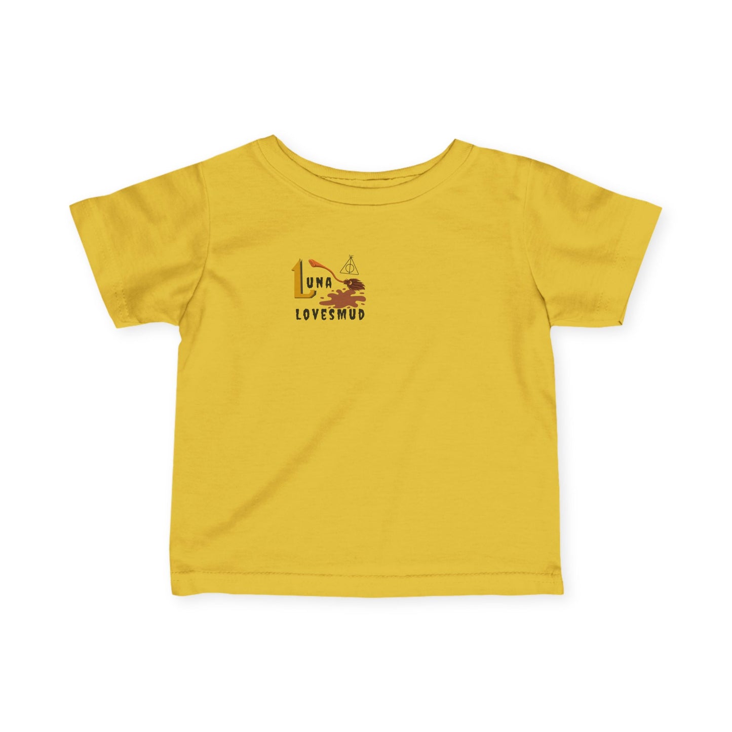 Family Matching Set-Magic Theme-"Luna Loves Mud" Baby/Toddler Tee (Ages 6-24 Months)
