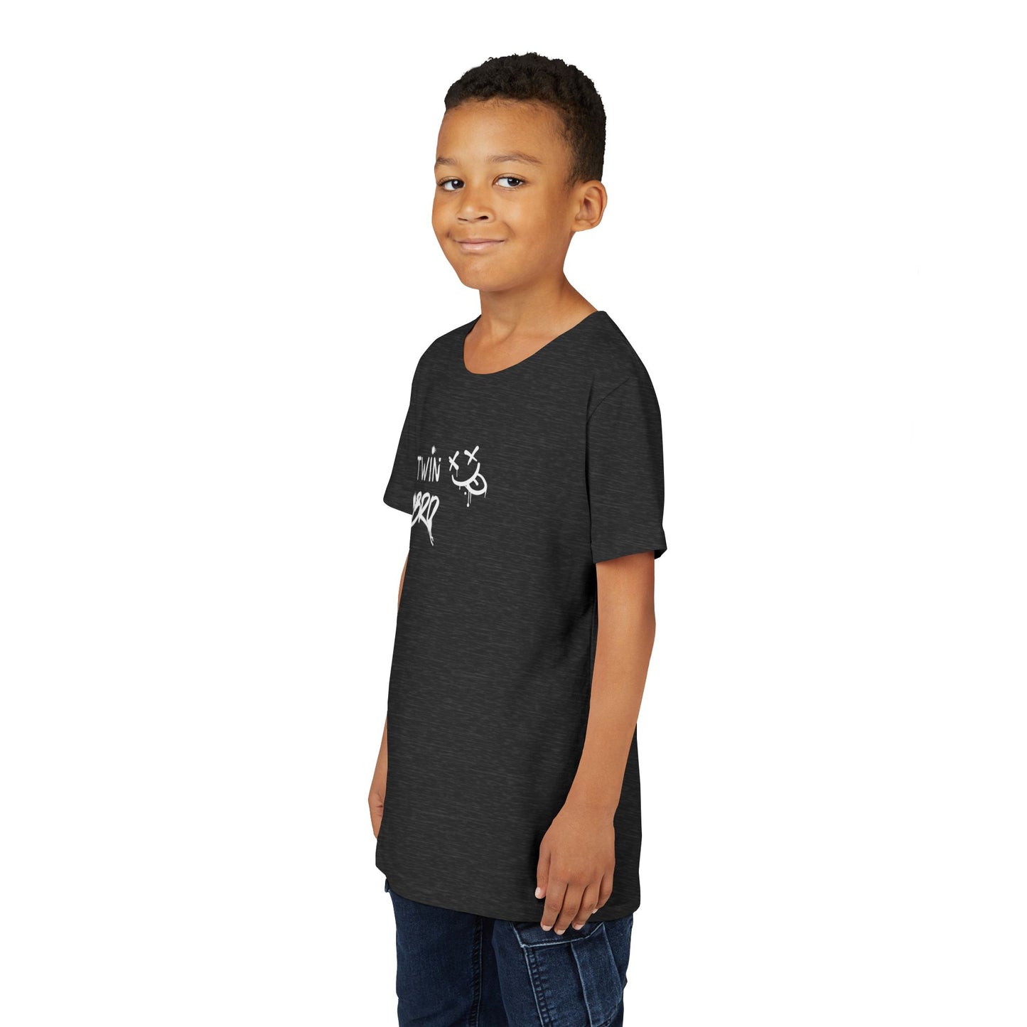 Twin Bro- Graffiti Punk Rock Skater Style Teen Kids T-Shirt