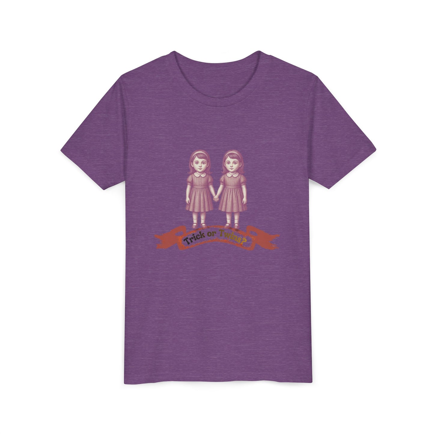 Horror Movie (The Shinning) — “Trick or Twins” Halloween Ghost -Twin Teen Girl Graphic