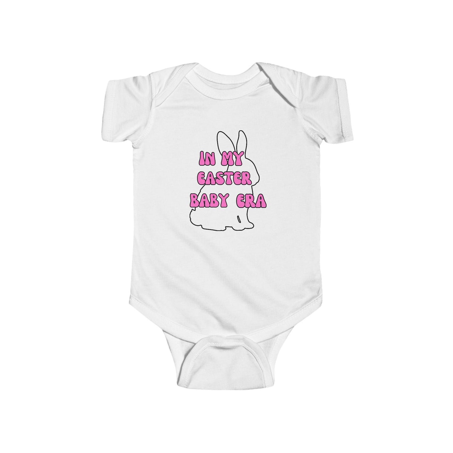 Easter Baby Girl Bodysuit - "In My Easter Baby Era" Bunny Onesie
