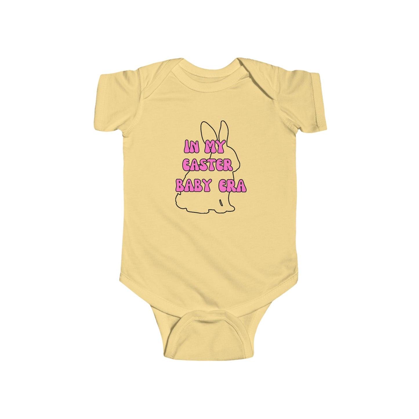 Easter Baby Girl Bodysuit - "In My Easter Baby Era" Bunny Onesie