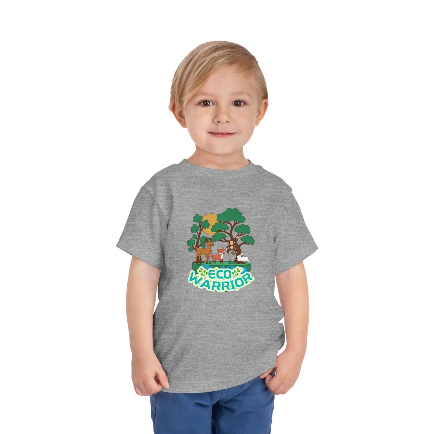 Toddler Tee — Eco Warrior Woodland Wildlife Kids' Shirt