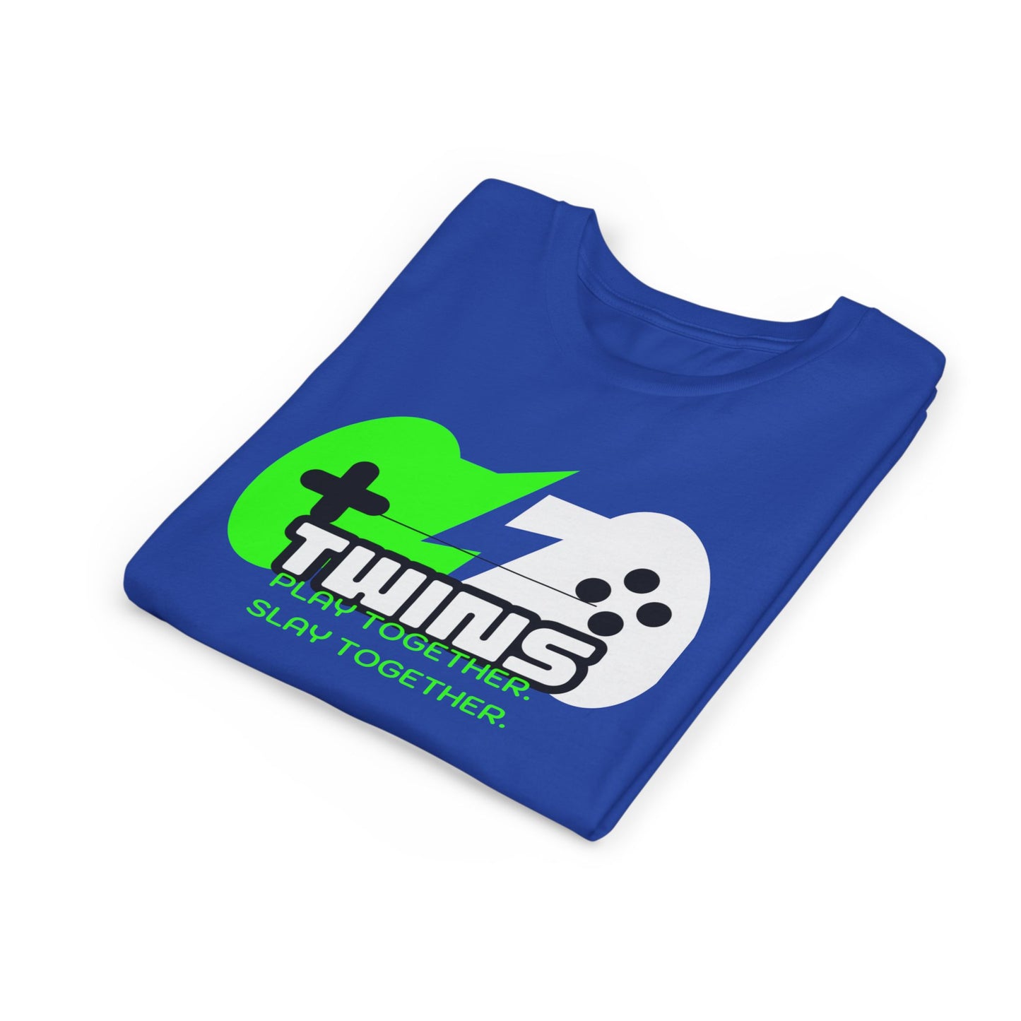 Teen Twins Gaming Tee — "Twins: Play Together, Slay Together"