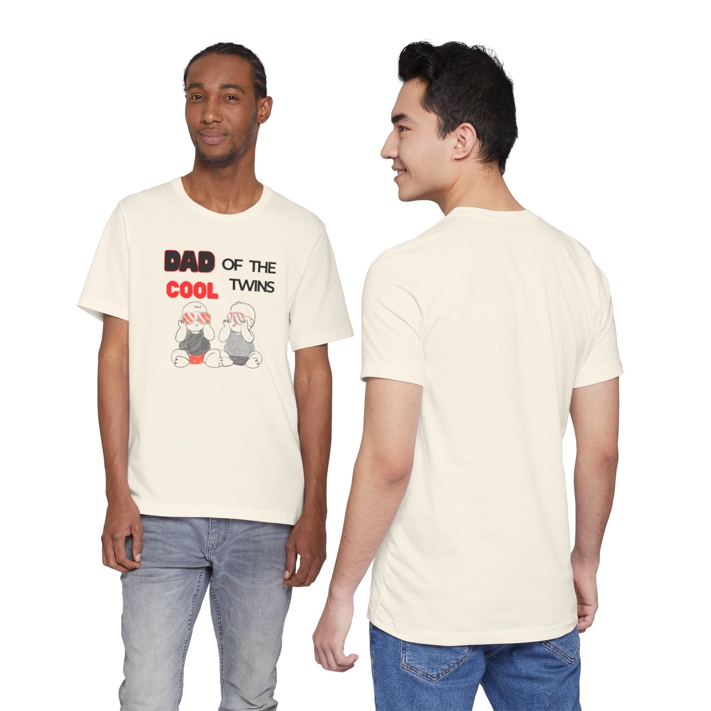 Dad of the Cool Twins Tee