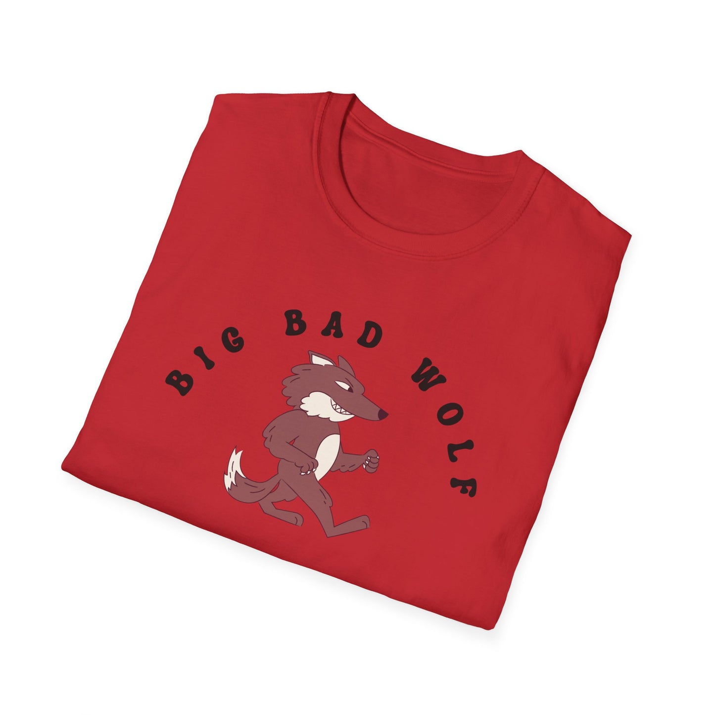 Family Matching- Three Little Pigs- Adult Big Bad Wolf T-Shirt - Sizes XS-4XL