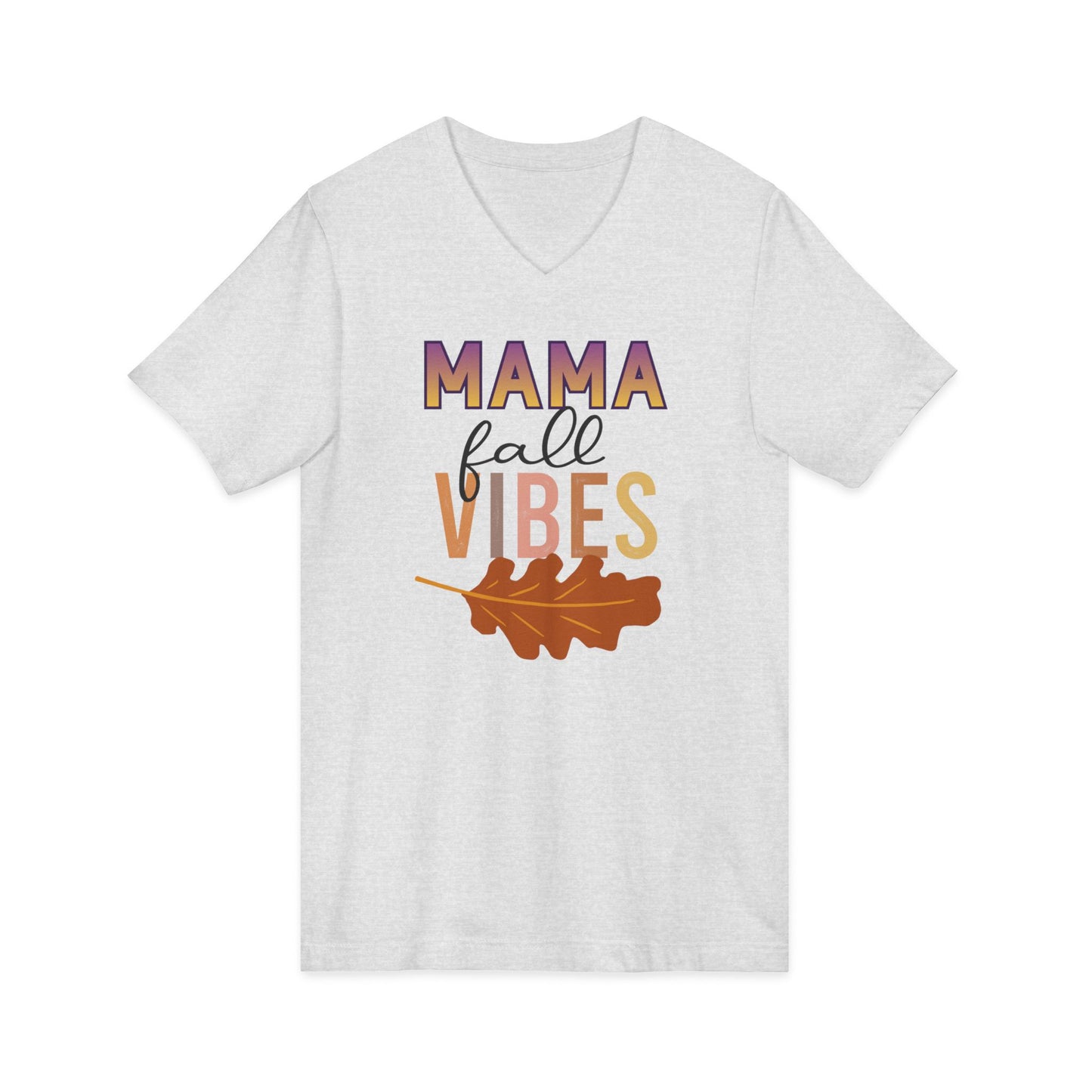 Mama Fall Vibes V-Neck Tee