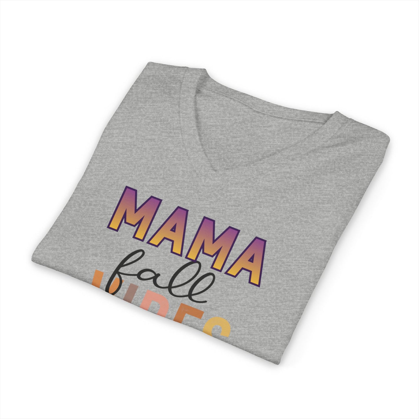 Mama Fall Vibes V-Neck Tee