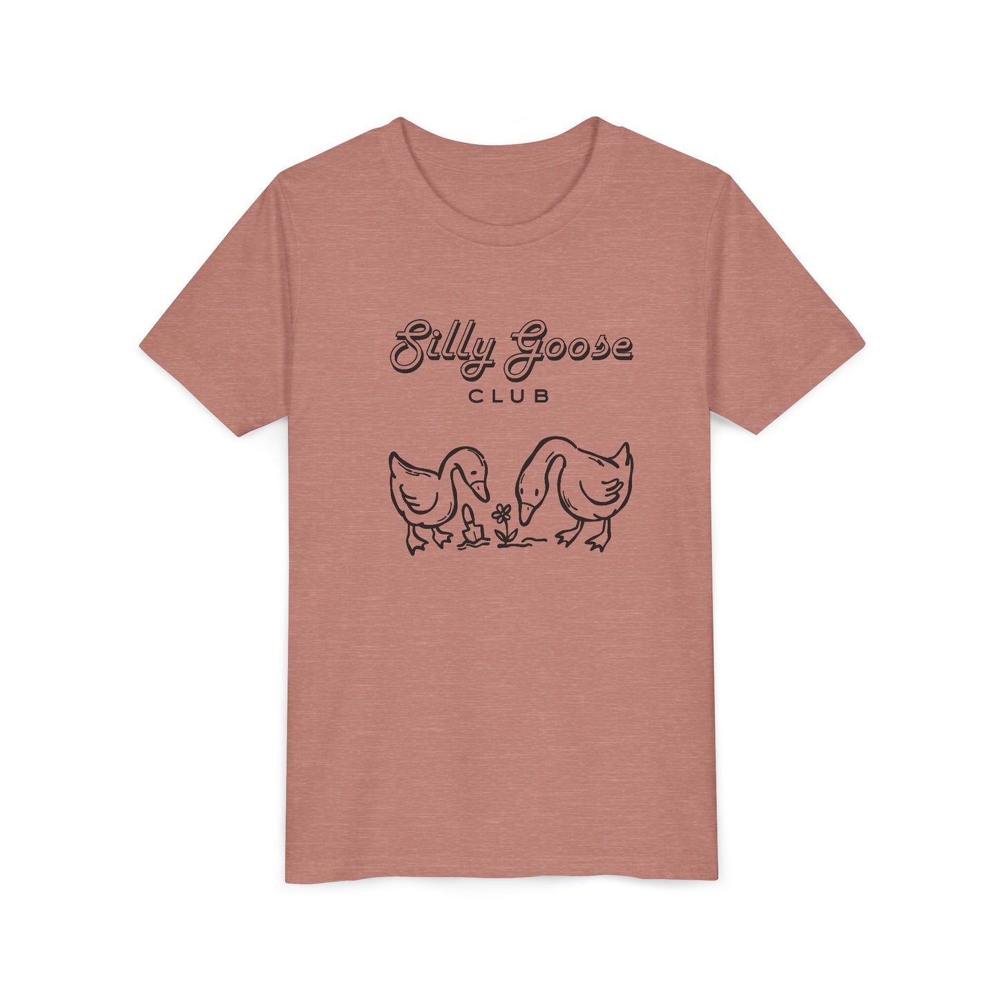 Silly Goose Club Youth Tee — Cute Kids Graphic T-Shirt