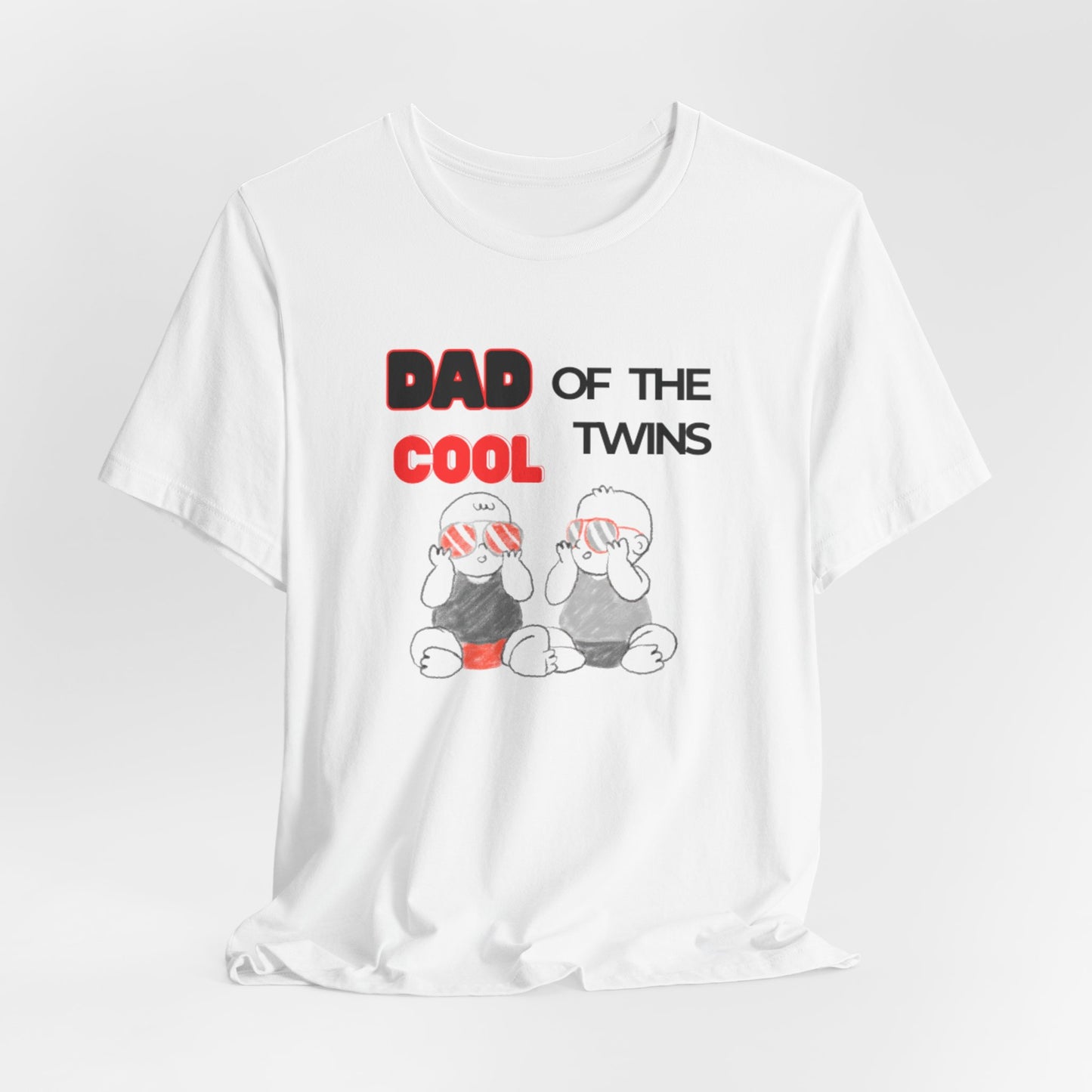 Dad of the Cool Twins Tee