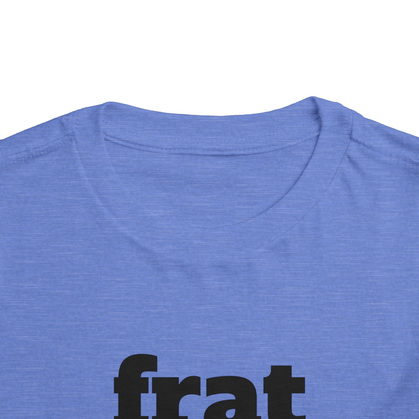 Fraternal Twin- Frat Boy -Toddler Tee — "frat boy" Front & "Time to Party" Back Graphic