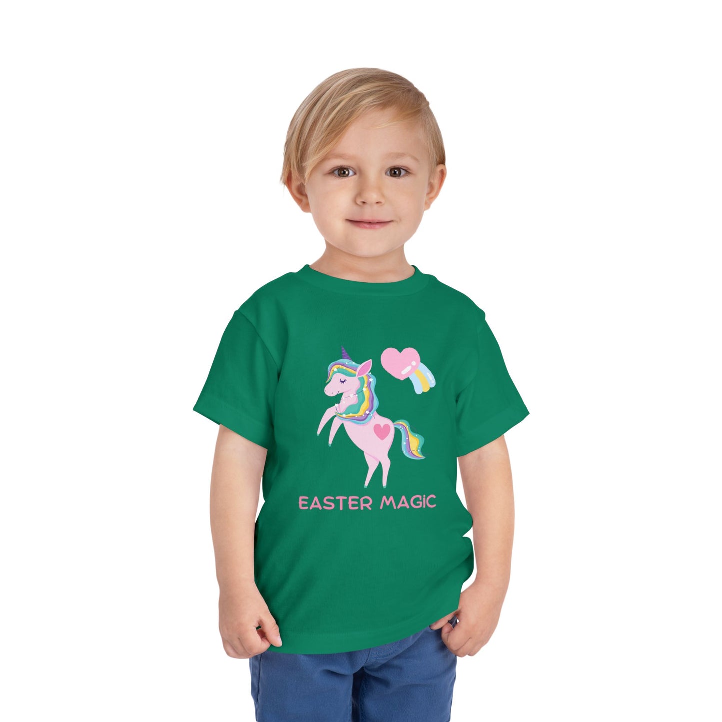 Easter Girl Magic Unicorn Toddler and Infant Tee