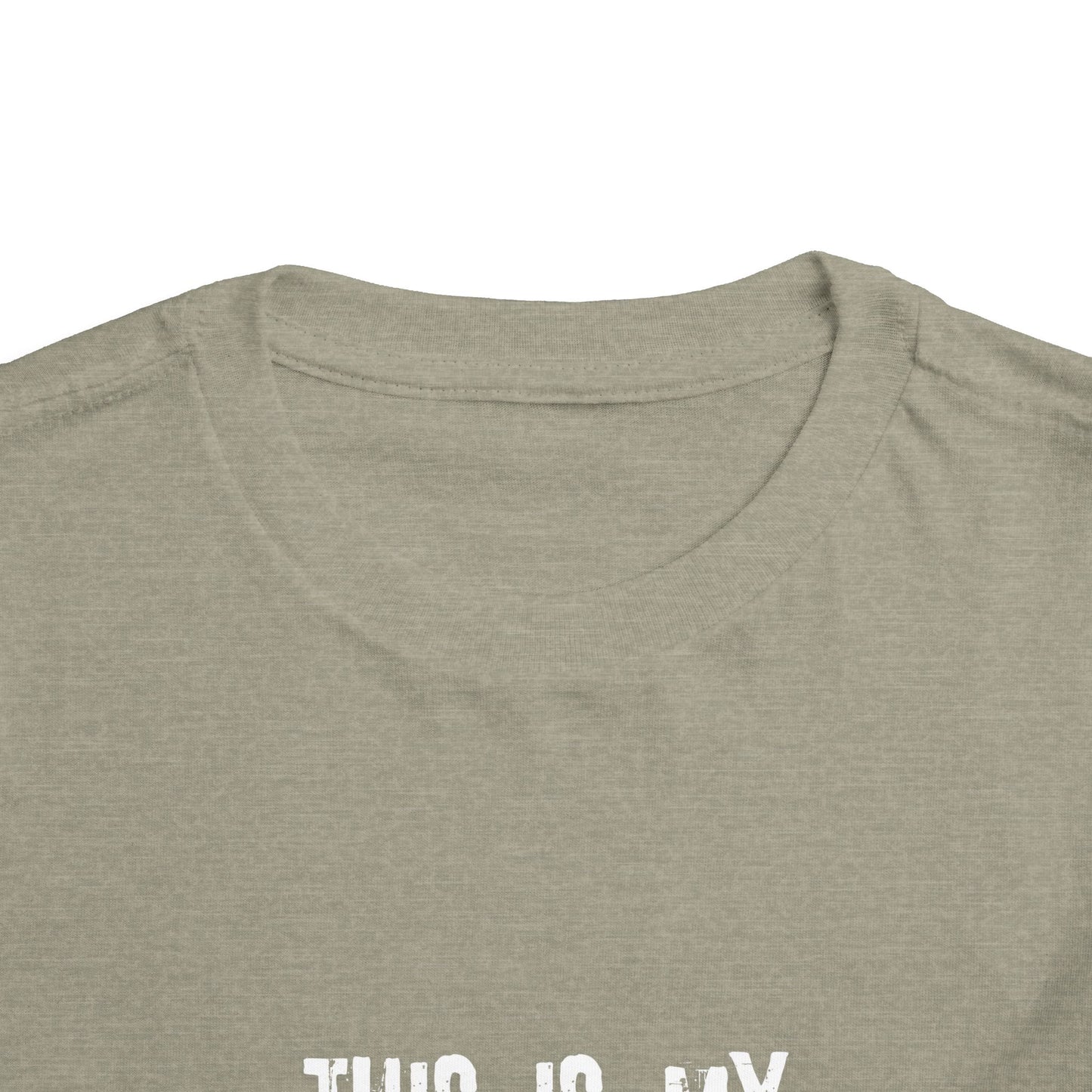 Toddler Tee — "This Is My Messy Shirt" Funny Kids Shirt