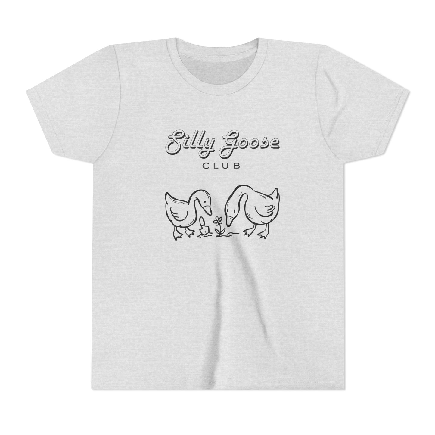 Silly Goose Club Youth Tee — Cute Kids Graphic T-Shirt