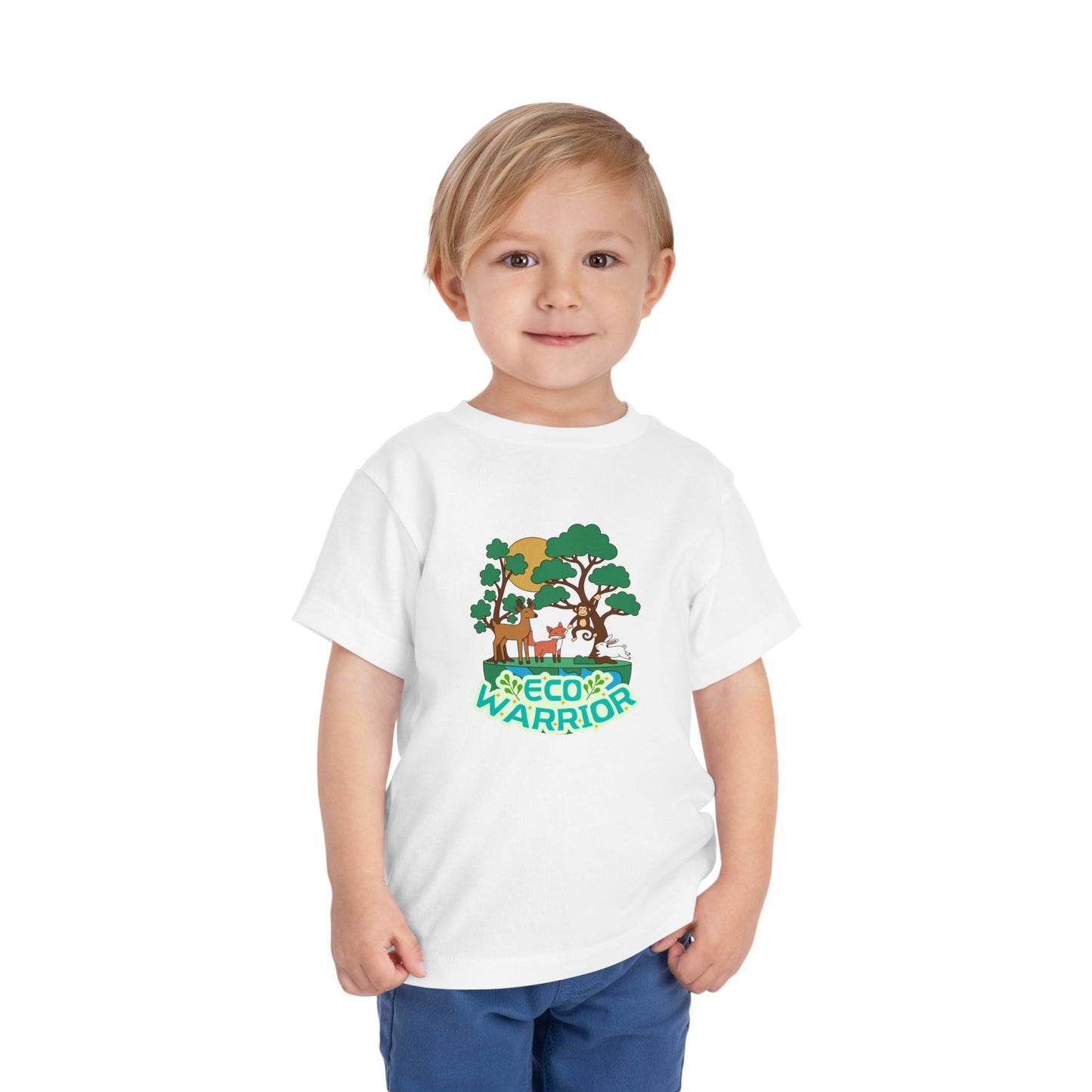 Toddler Tee — Eco Warrior Woodland Wildlife Kids' Shirt