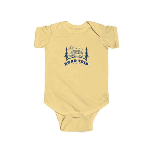 Road Trip Triplet Baby Bodysuit – Vintage Camper Baby Onesie